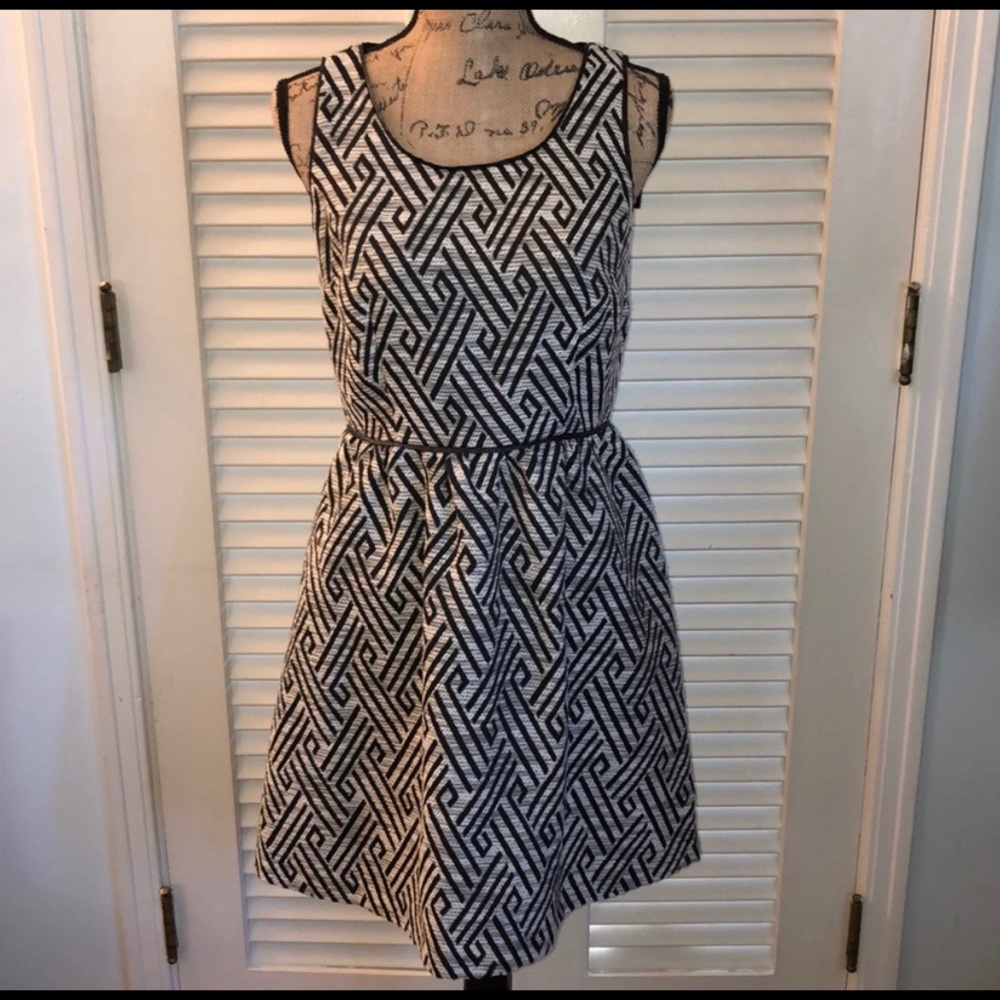 The limited black check dress
